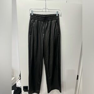 aerie offline faux leather pants